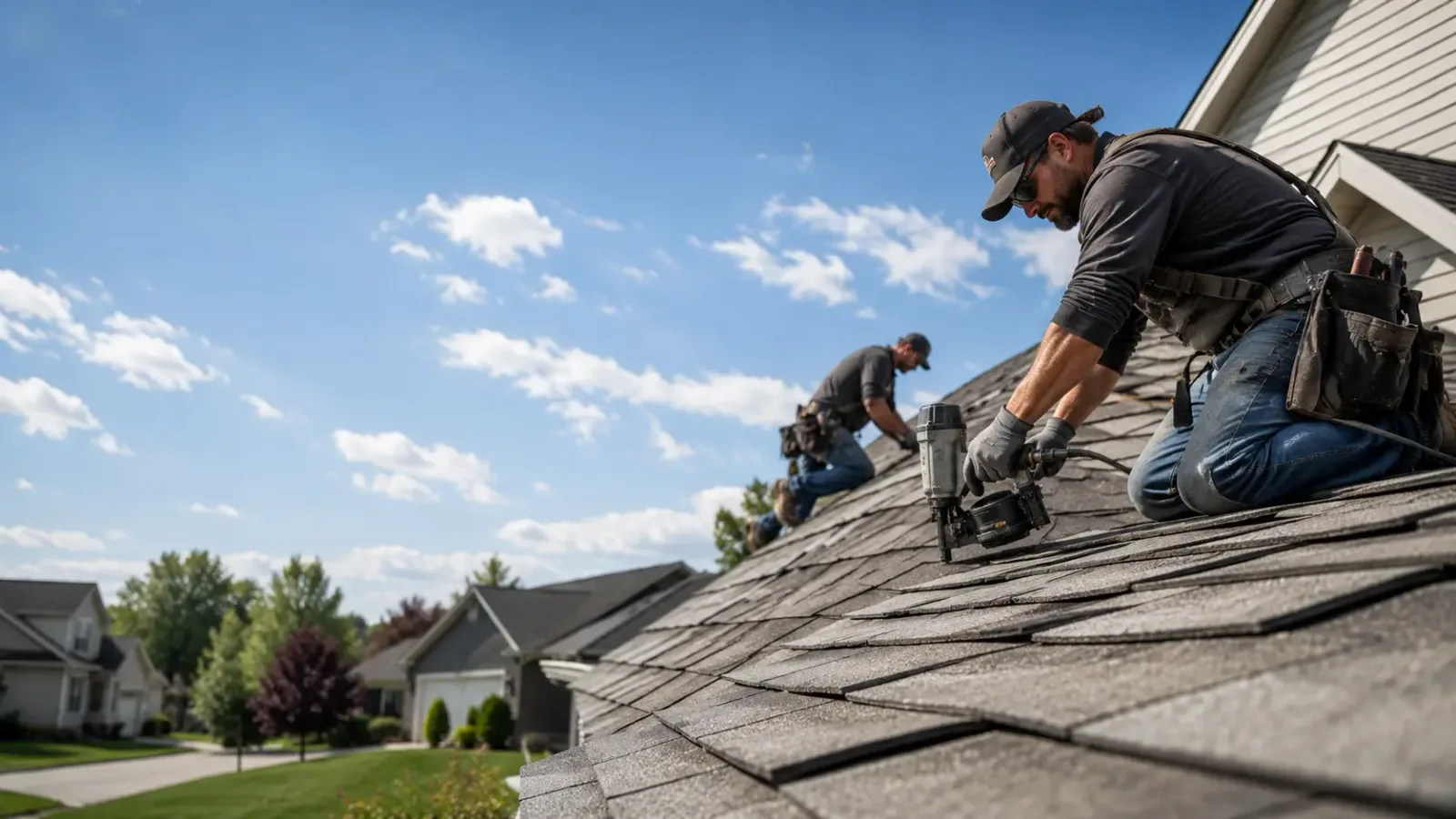 Storm Damage Roof Repair in Fairbury, IL near me